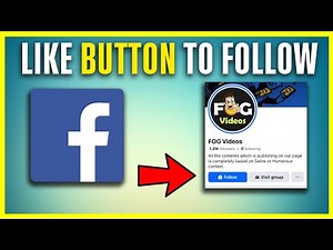 How To Change Like Button To Follow Button on Facebook Page
