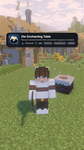 Un mod para desencantar ítems