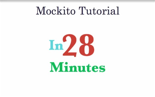 Java单元测试 - Learn Java Unit Testing with Junit & Mockito in 30 Steps