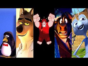 1 Second from 92 Animated Movies