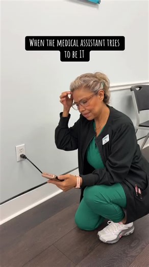 Any Lab Test Now-Houston Metro on Instagram: "Have you tried turning it off and back on? -Medical Assistant Edition Great at phlebotomy. 💯 Okay at IT. 😜 #AnyLabTestNow #MAProblems #PhlebotomyLife #HealthcareHumor #BehindTheScenes"