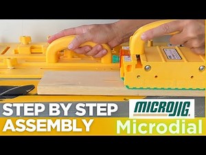 How to Assemble the MicroJig MICRODIAL Tapering Jig | Step-by-Step How To Guide