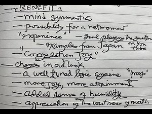 Motivation and Benefit of Math as a Hobby