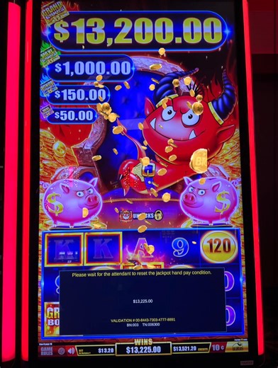 🎉 Another HUGE payday on the slots! Congrats to this winner on hitting it BIG! 💥💵 | Inn of the Mountain Gods