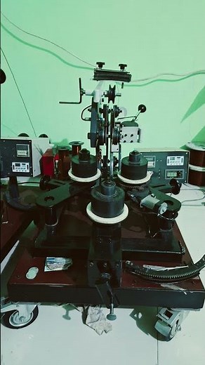machine winding toroidal transformer #trafotoroid #trafo #okegas