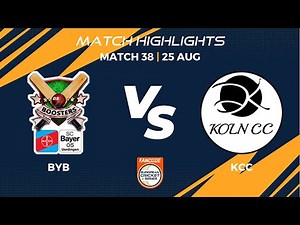 Match 38 - BYB vs KCC | Highlights | FanCode ECS Krefeld, 2022 Day 10 | ECS22.544