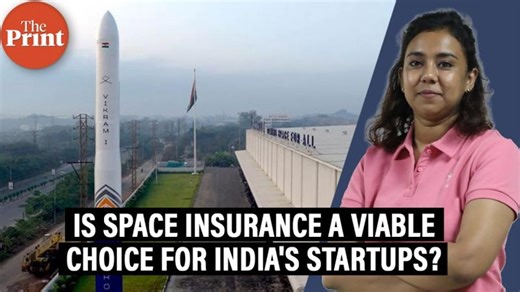 Space insurance is gaining traction among Indian startups after PSLV failure | ThePrint
