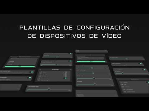 Plantillas para dispositivos de vídeo: configuración más rápida con menos complicaciones