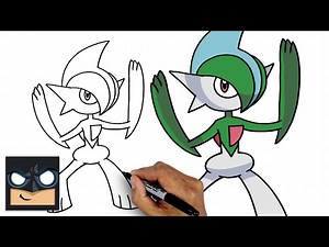 How To Draw Gallade | Pokemon - Videos For Kids