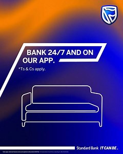 You don’t have to go outside to do your banking. Try Internet banking, Cellphone banking or our banking app whilst staying safe #ItCanBe Ts&Cs apply: https://bit.ly/3c58zmd | Standard Bank - South Africa