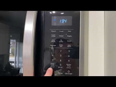 How to Set the TIME CLOCK on a Samsung Microwave (what directions don't show you)