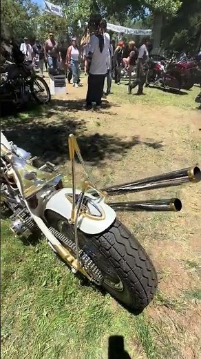 Part 1- Born Free Motorcycle Show 2024 | Custom Knucklehead Chopper Masterpiece