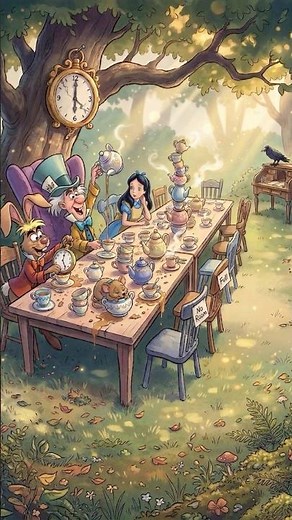 A Mad Tea-Party | Alice's Adventures in Wonderland