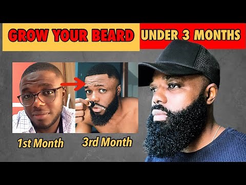 How To Grow A Full Beard In Less Than 3 Months In 2024(FULL GUIDES)