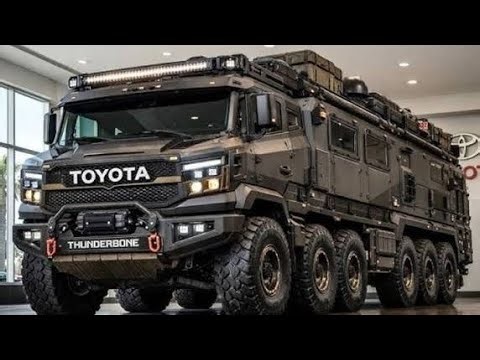 This 12x12 Toyota 2026 THUNDERBONE is the CRAZIEST Motorhome Ever Built!