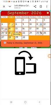 Starfall Daily Calendar - September 21, 2026