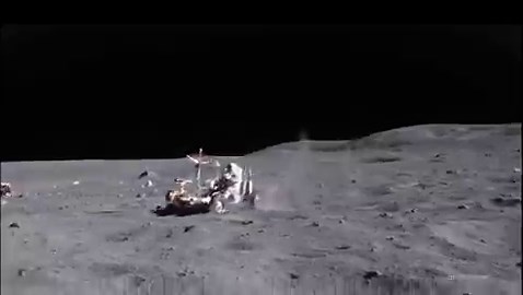 1/8: To anyone demanding definitive proof that the Apollo landings occurred, they need look only to the dust trails kicked up in the now famous “LRV Grand Prix” video. This video shows lunar dust kicked up by the wheels of the rover.