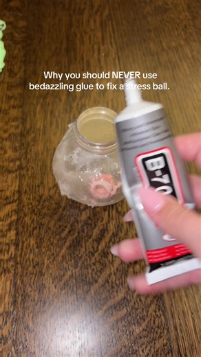 Why You Should Never Use Bedazzling Glue on Stress Balls