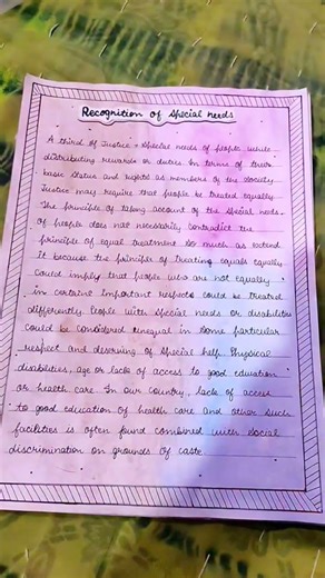 easy project file on 'social justice ' political science grade 11th #project #political #11thclass