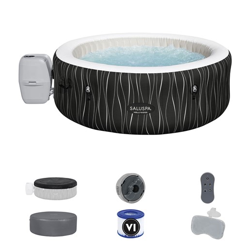 Bestway SaluSpa Hollywood Luxe AirJet Inflatable Hot Tub w/ Pump #P08411