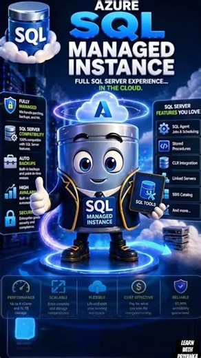 What is azure SQL Managed Instance? #dataengineering #dataengineer #managedinstance