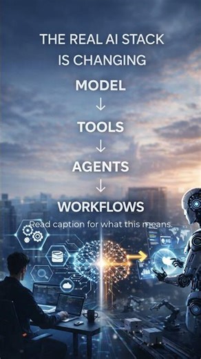 The real AI stack is changing.. #artificialintelligence #aiagents #nextgenai