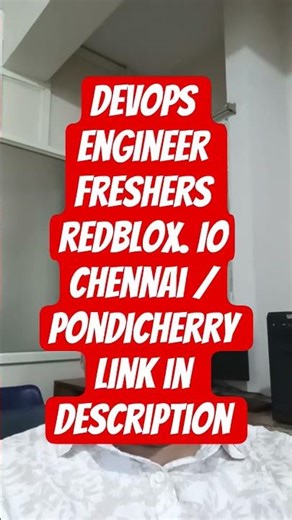 Junior DevOps Engineer Role | RedBlox.io Careers | Apply Now