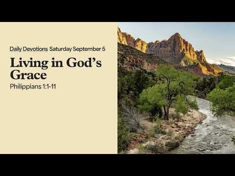 Living in God’s Grace - Daily Devotions