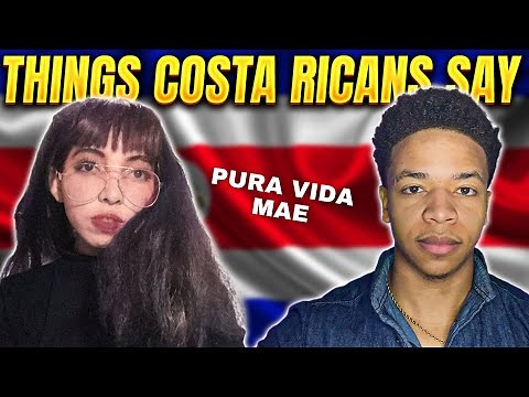 THINGS COSTA RICANS SAY 🇨🇷 | The Best Spanish Slang From Costa Rica (20+ Phrases)