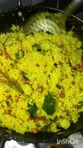 Quick & Tasty Lemon Rice Recipe🍋🍚#shortvideo #food #cooking #recipe #lemonrice