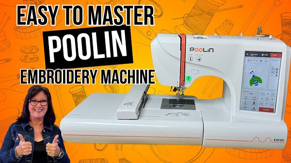 Master Perfect Embroidery With the Poolin EOC05 Machine