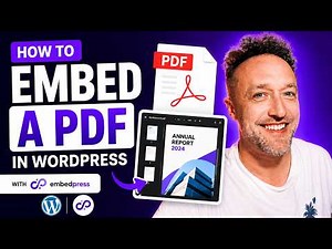 How to Embed a PDF in WordPress (Make it a Flip Book too!) - Easy!