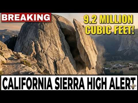 SENTINEL PEAK SPLITTING LIVE — 10mm Monthly CRACK Accelerates As USGS Issues WARNING!