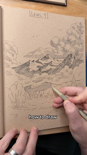 Level up your landscape drawing.