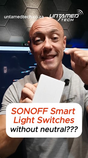 Untamed Affordable Smart Homes on Instagram: "SONOFF Smart Light Switches without neutral UntamedTech.co.za #untamedtech #homeassistant #smarthomes #automatedlifestyle #smarthouse #homeinspiration #automation #SmartHomeAutomation #SmartTech #gadget #smarthomeideas #smartliving #SouthAfrica #monitoring #smartswitch #smartpowermeter #powermonitoring"