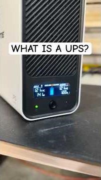 What is a UPS and how does it work? #electronics #engineering #science #maker #goldenmateUPS