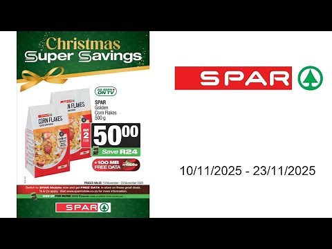 SPAR specials - National Leaflet - 10/11/2025 - 23/11/2025