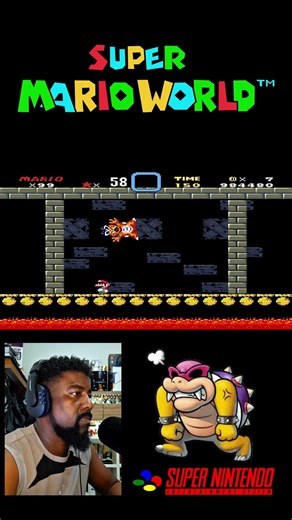 CAÇANDO E DERROTANDO ROY KOOPA NO SUPER MARIO WORLD #supernintendo #supermarioworld #retrogames