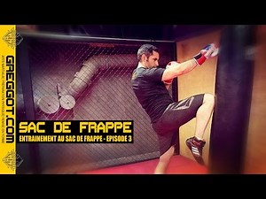 Entrainement au SAC DE FRAPPE - Ep.03 | BOXE THAÏ | MMA | K1