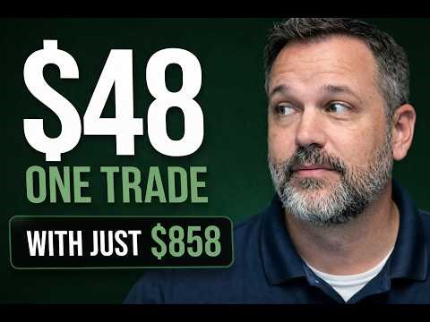 I Made $48 Selling Puts with Just $858 — Here's the Exact Trade