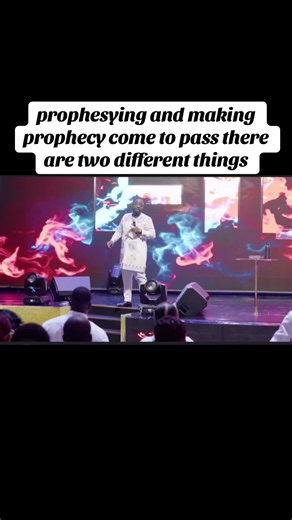 Understanding Prophesying vs. Fulfilling Prophecies