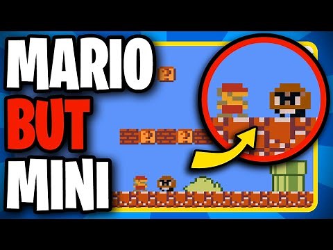 Super Mario Bros., but mini?! - NEW levels, bosses, power-up and MORE!!