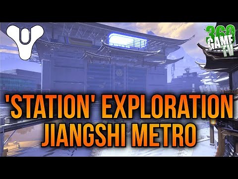 Destiny Rising - Jiangshi Metro Exploration - Station Golden Age Legacy / Point of Interest / Drones