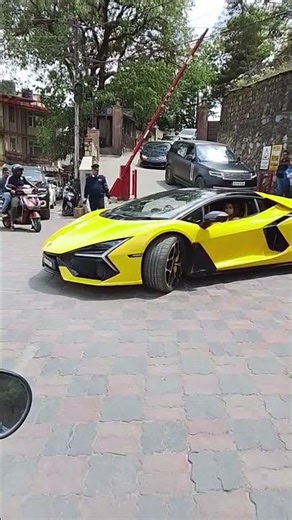 Lamborghini in Mussoorie
