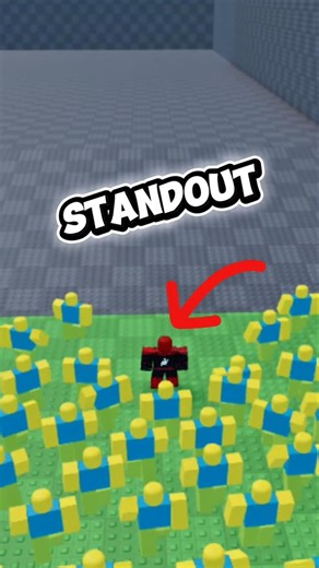 You need to STAND OUT...