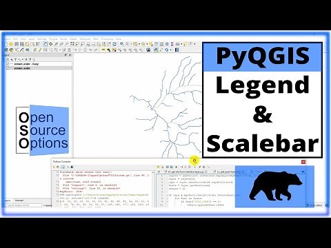 QGIS Python (PyQGIS) - Add legend and scalebar to map layout