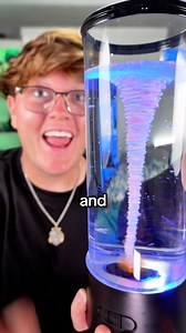 45K views · 722 reactions | I just got this weird little machine that makes tornadoes out of water… and it actually looks kind of terrifying. But also kind of amazing?⠀#tech #gadget #coolstuff #satisfying #science #desktoys | Kyle Krueger | Facebook