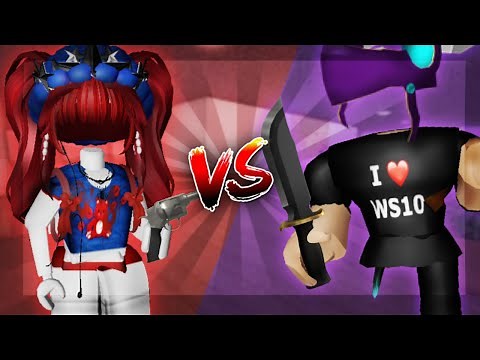 I 1v1 the BEST Murder Mystery 2 PLAYER (WS10)