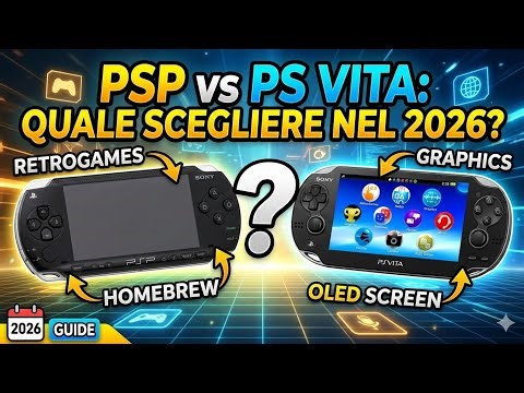 Which should you choose: PSP or PlayStation Vita? (in 2026)