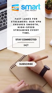 🌍Say goodbye to buffering and slow connections! With Smart DNS Proxy VPN, stream your favorite shows and movies at lightning-fast speeds, no interruptions, no throttling, just pure entertainment. Whether it's Netflix, Disney , or Prime Video, your streaming experience stays smooth and seamless. 🎬 Imagine this: You hit play, and the episode starts instantly. No spinning wheel. No lag. No drama - except on screen! That’s what Smart DNS Proxy VPN does for streamers. It creates a high-speed lane s